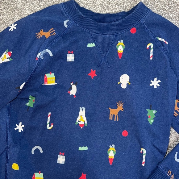 Hanna Andersson Print Crewneck Sweatshirt 6-7 years - Picture 6 of 12